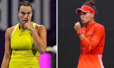 Aryna Sabalenka Veronika Kudermetova Dubai Tennis