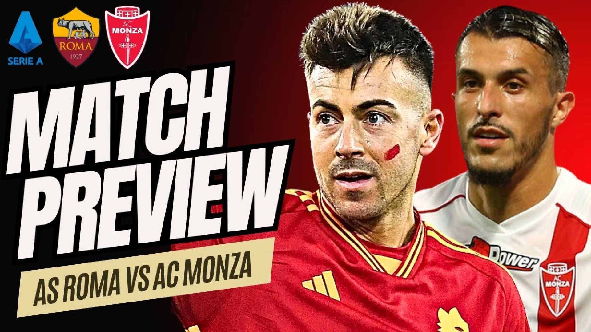 As Roma Vs Monza Match Preview