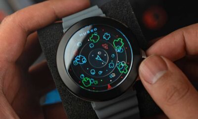 Asteroids Inspired Watch With Ufo Hands