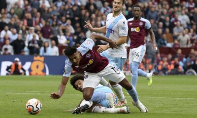 Aston Villa Vs Crystal Palace Soccer Match