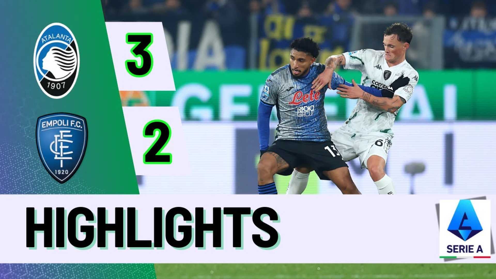 Atalanta Fc Vs Empoli Fc Match Highlights