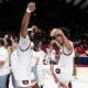 Auburn Basketball Celebration After Victory