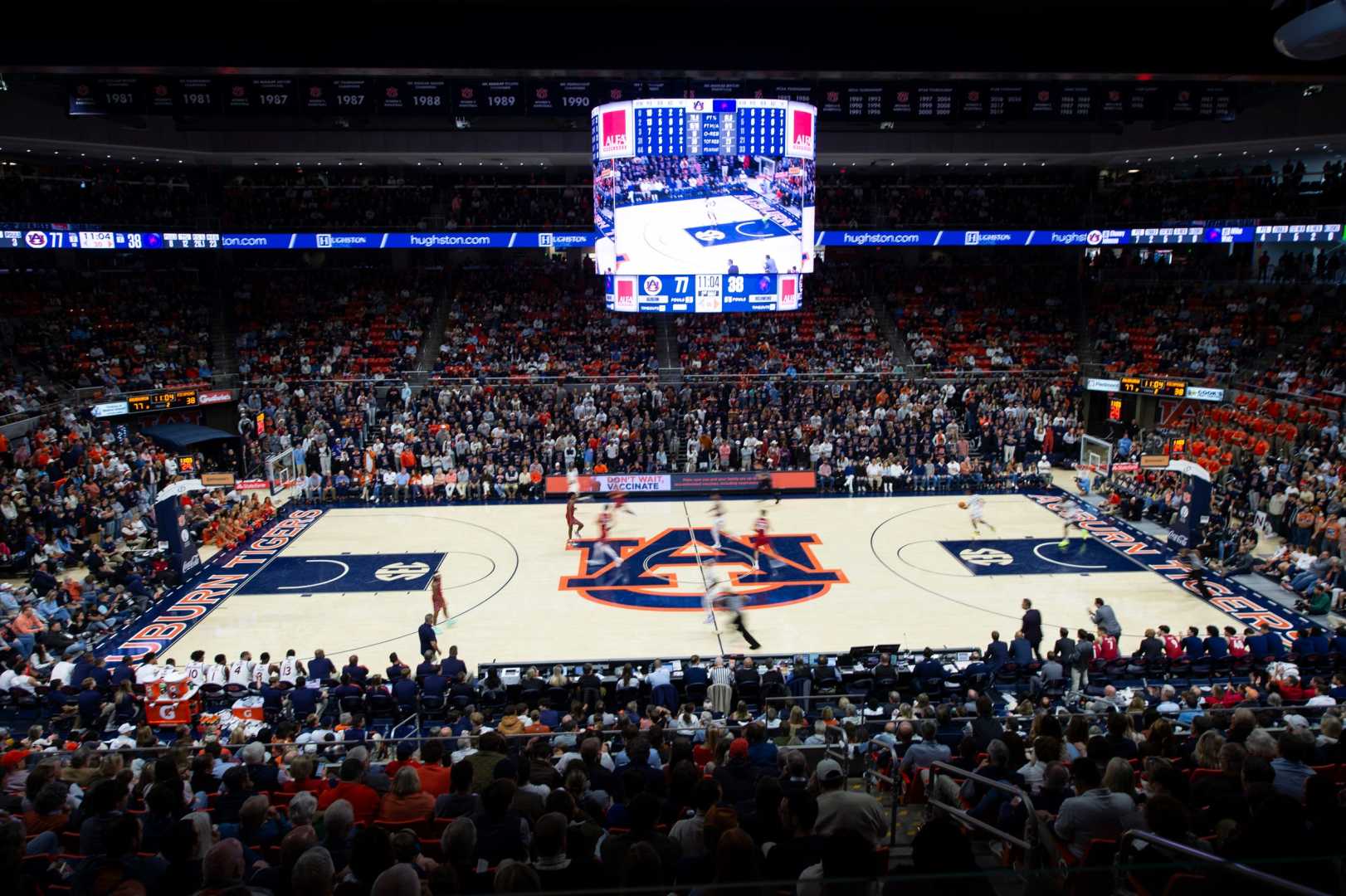 Auburn Basketball Game At Neville Arena