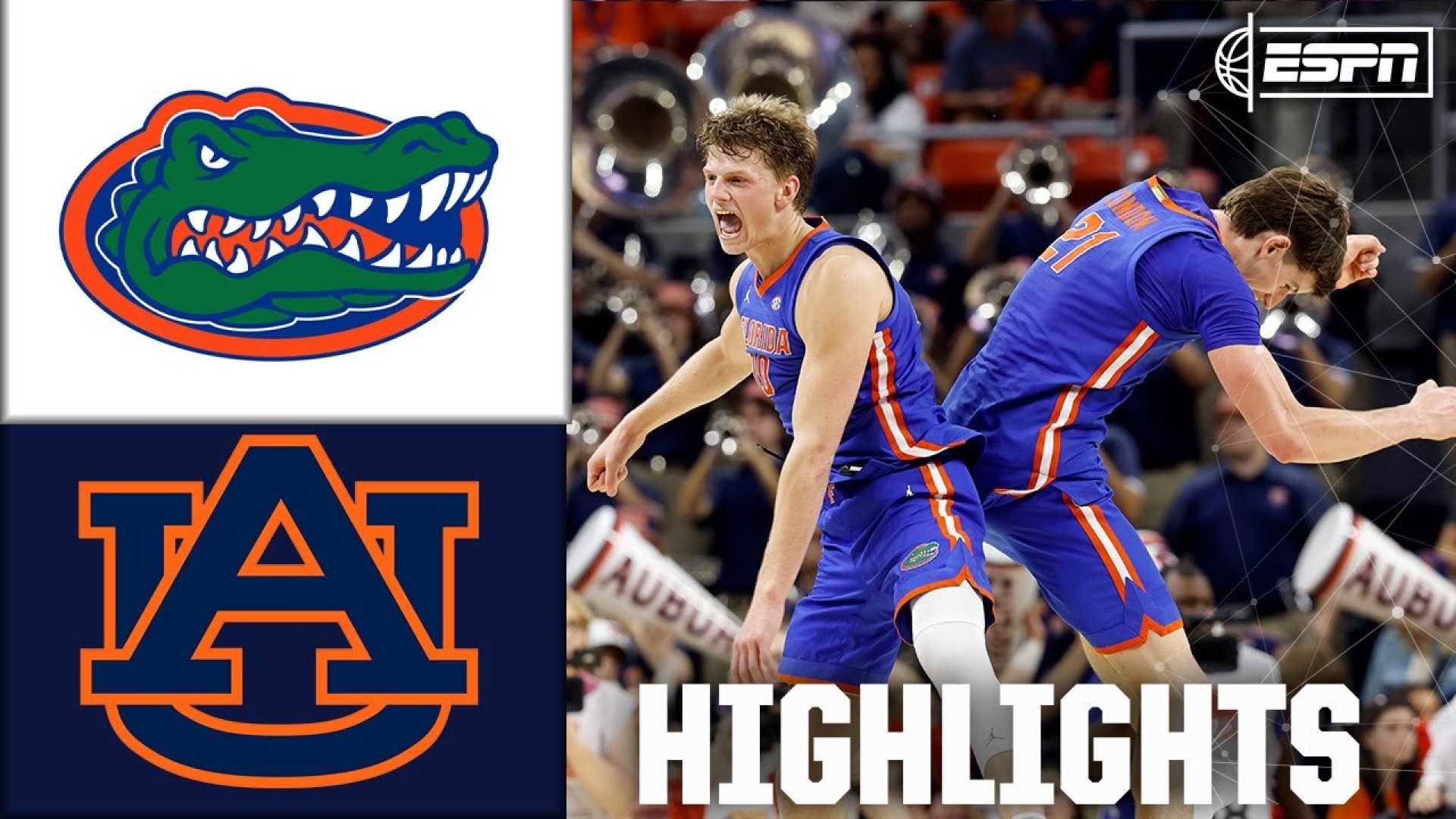 Auburn Florida College Basketball Game Highlights