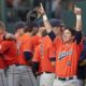 Auburn Tigers Baseball Team Celebrating A Victory