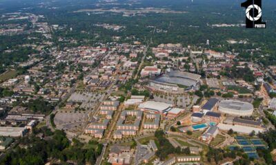 Auburn University Campus Aerial View