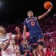 Auburn Vs Georgia Basketball Game Action