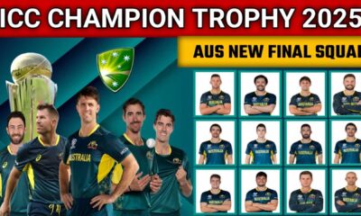 Australia Cricket Team Champions Trophy 2025