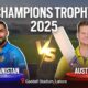 Australia Vs Afghanistan Icc Champions Trophy 2025 Cricket Match