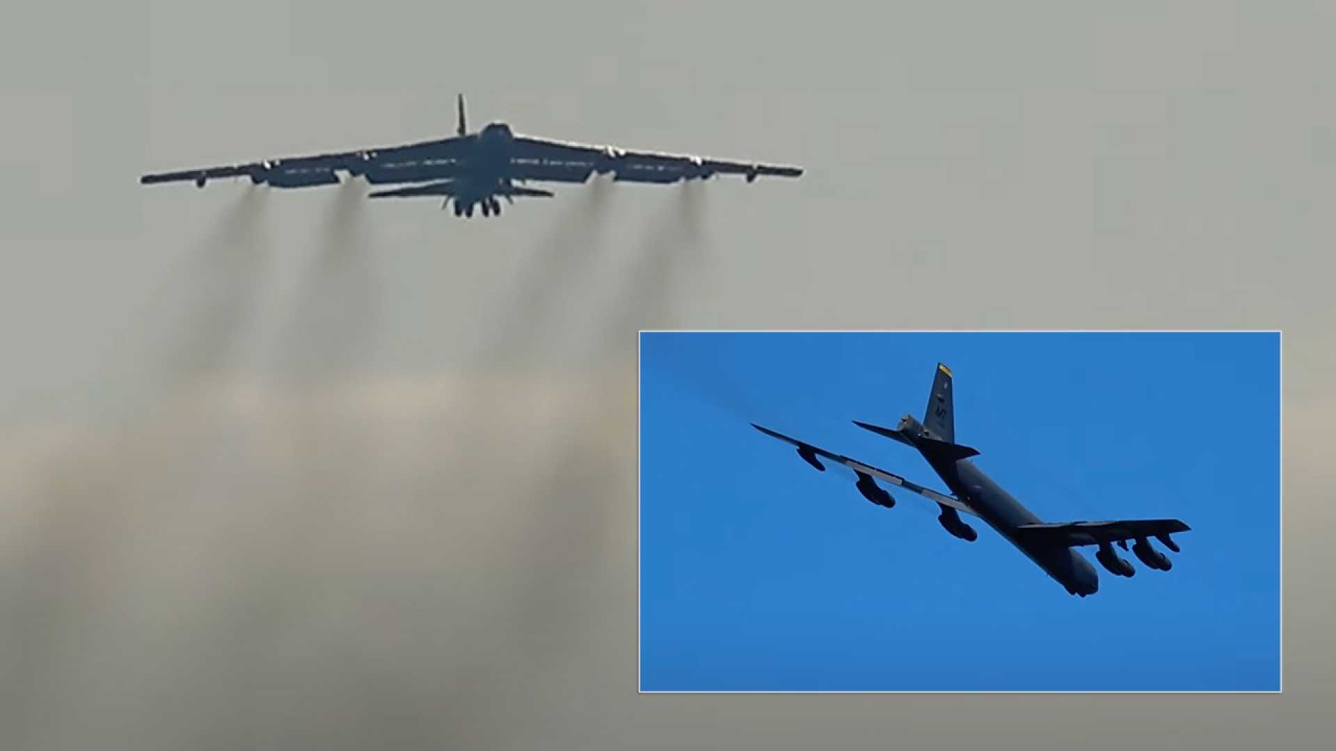 B 52 Bombers Arriving Raf Fairford