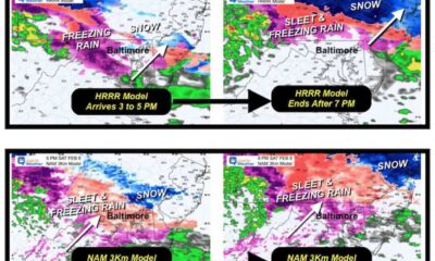 Baltimore Weather Snow Rain Forecast February 2025