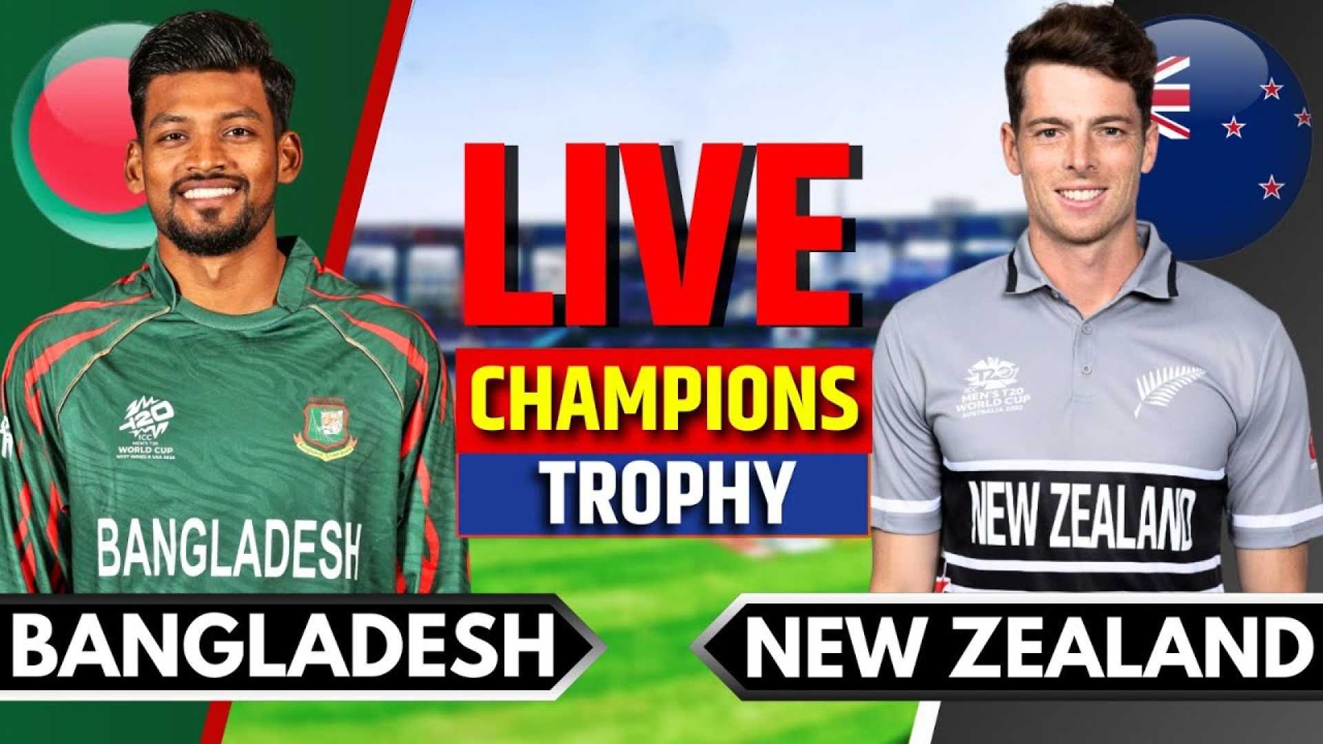 Bangladesh Vs New Zealand Cricket Match 2025