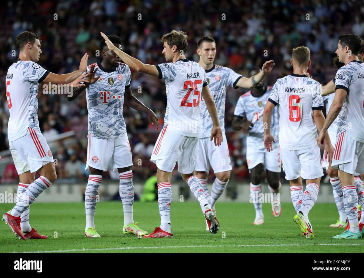 Bayern Munich Champions League Goal Celebration