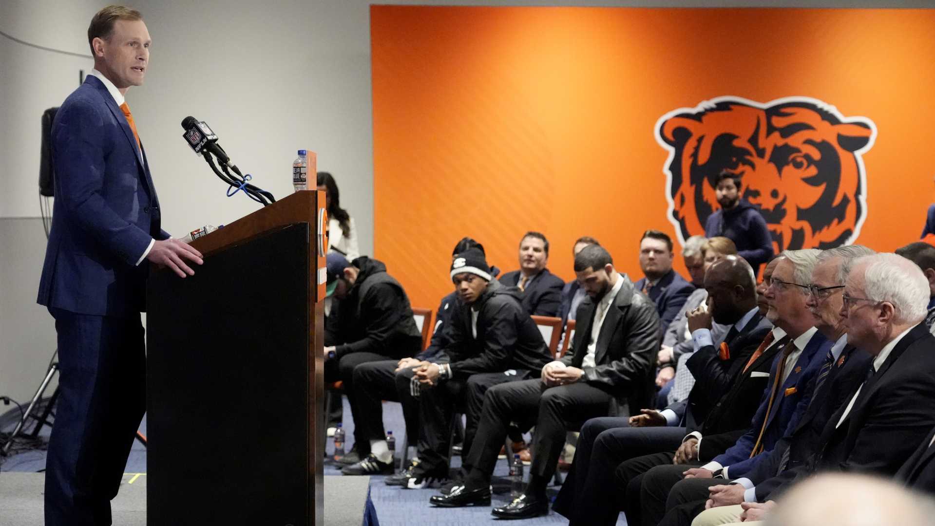 Ben Johnson Chicago Bears Head Coach Press Conference