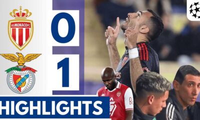 Benfica Vs Monaco Champions League Highlights