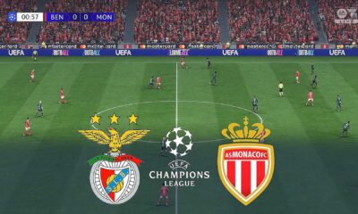 Benfica Vs Monaco Uefa Champions League 2025