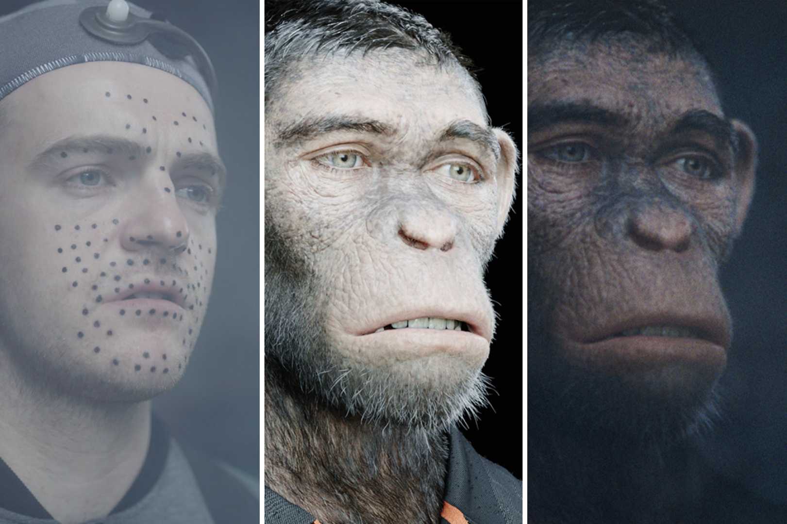 Better Man Movie Cgi Chimpanzee Image