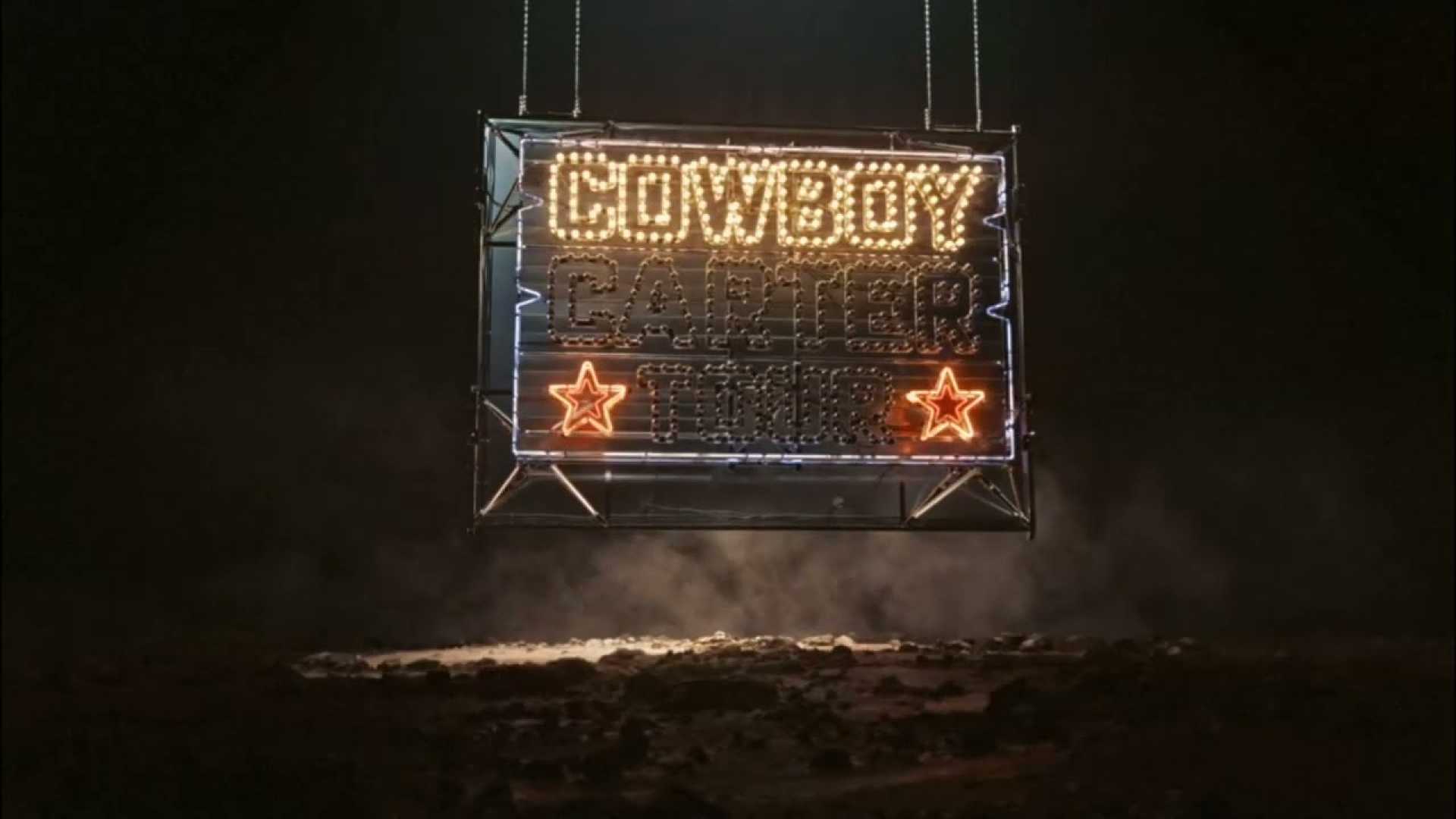 Beyoncé Cowboy Carter Tour Neon Sign