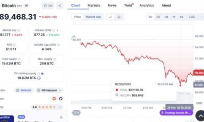 Bitcoin Price Drop February 2025