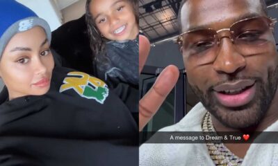 Blac Chyna Tristan Thompson Dream Kardashian Instagram Post