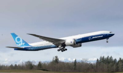 Boeing 777x Aircraft Test Flight