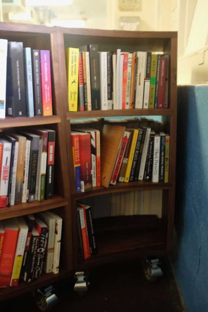 Bookshelves In Prison Library Workshop