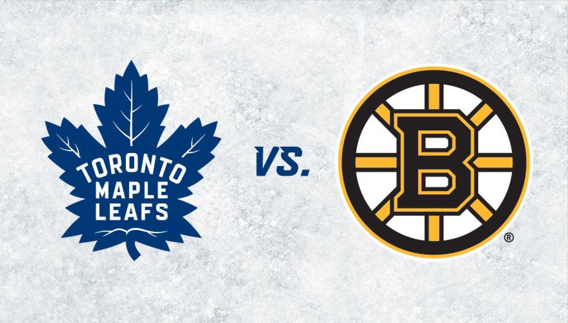 Boston Bruins Vs Toronto Maple Leafs Nhl