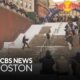 Boston City Hall Plaza Street Snowboarding Event