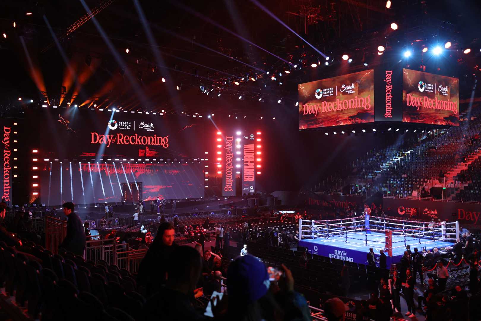 Boxing Match In Riyadh Saudi Arabia