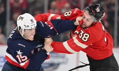 Brady Tkachuk Usa Hockey Fight February 2025