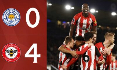 Brentford Leicester City Premier League Match Highlights