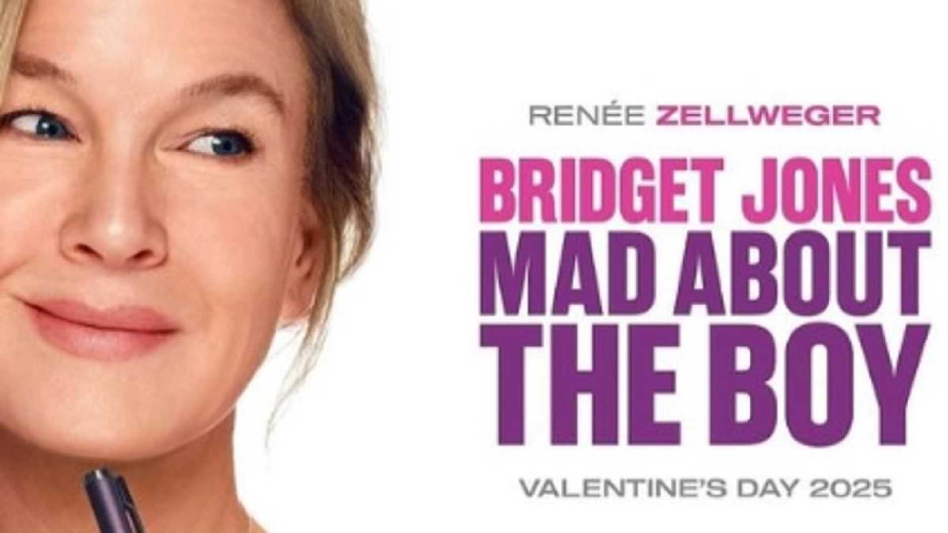 Bridget Jones Mad About The Boy Poster Renee Zellweger