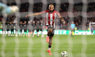 Bryan Mbeumo Brentford Action Shot