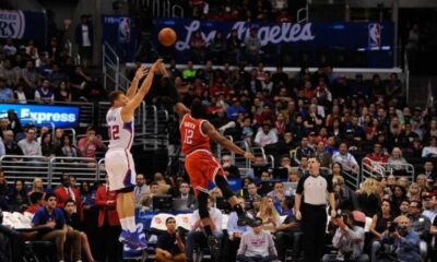 Bucks Vs Clippers Basketball Game Action