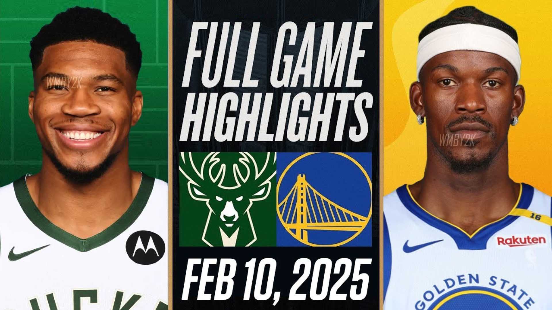 Bucks Vs Warriors Nba Game February 2025