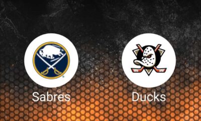 Buffalo Sabres Vs Anaheim Ducks Hockey Matchup