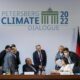 Business Leaders Signing Climate Agreement In Egypt