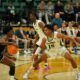 Cal Poly Mustangs Basketball Team Vs Csu Fullerton Titans