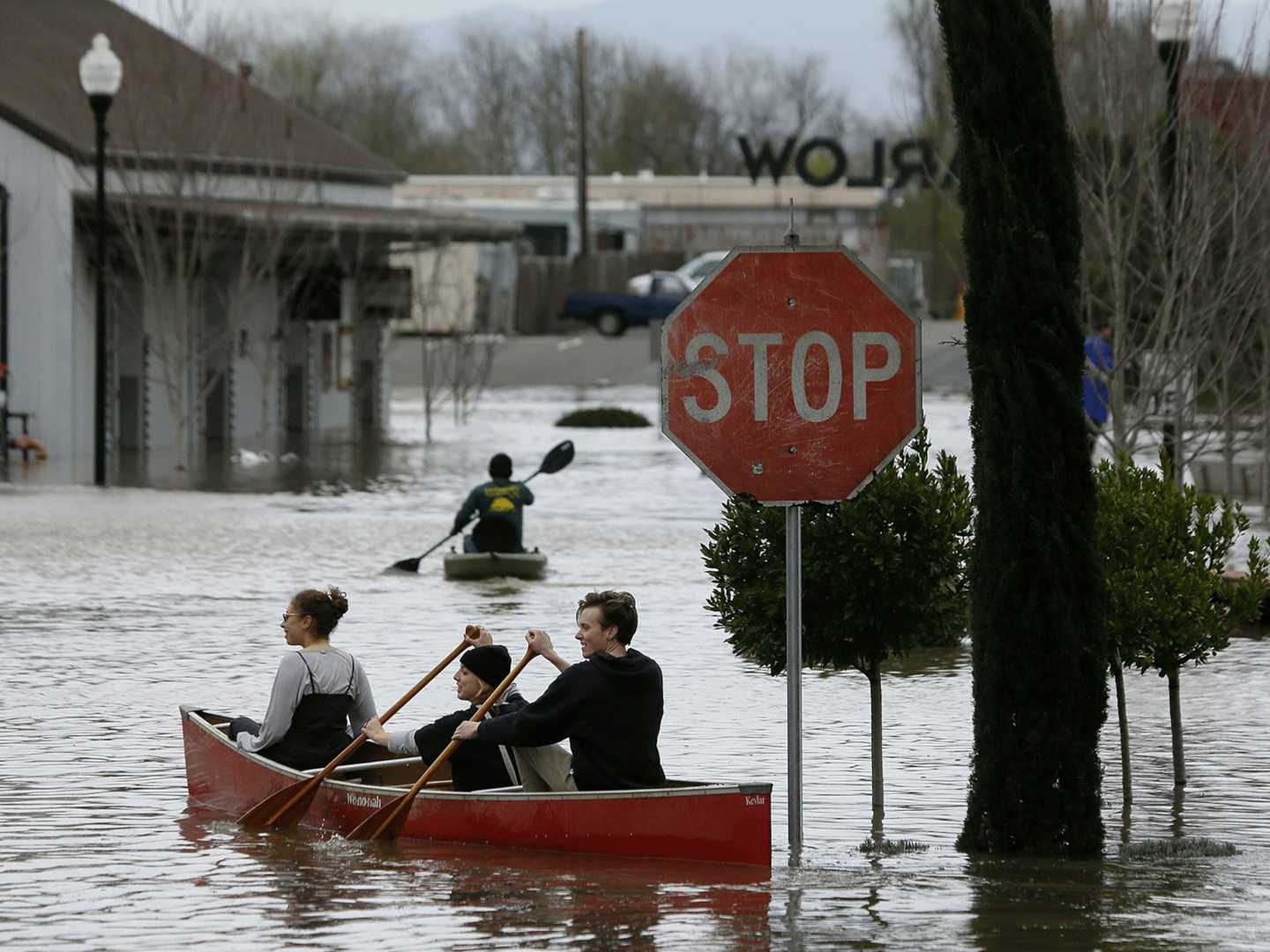 California Atmospheric River Rain Flood