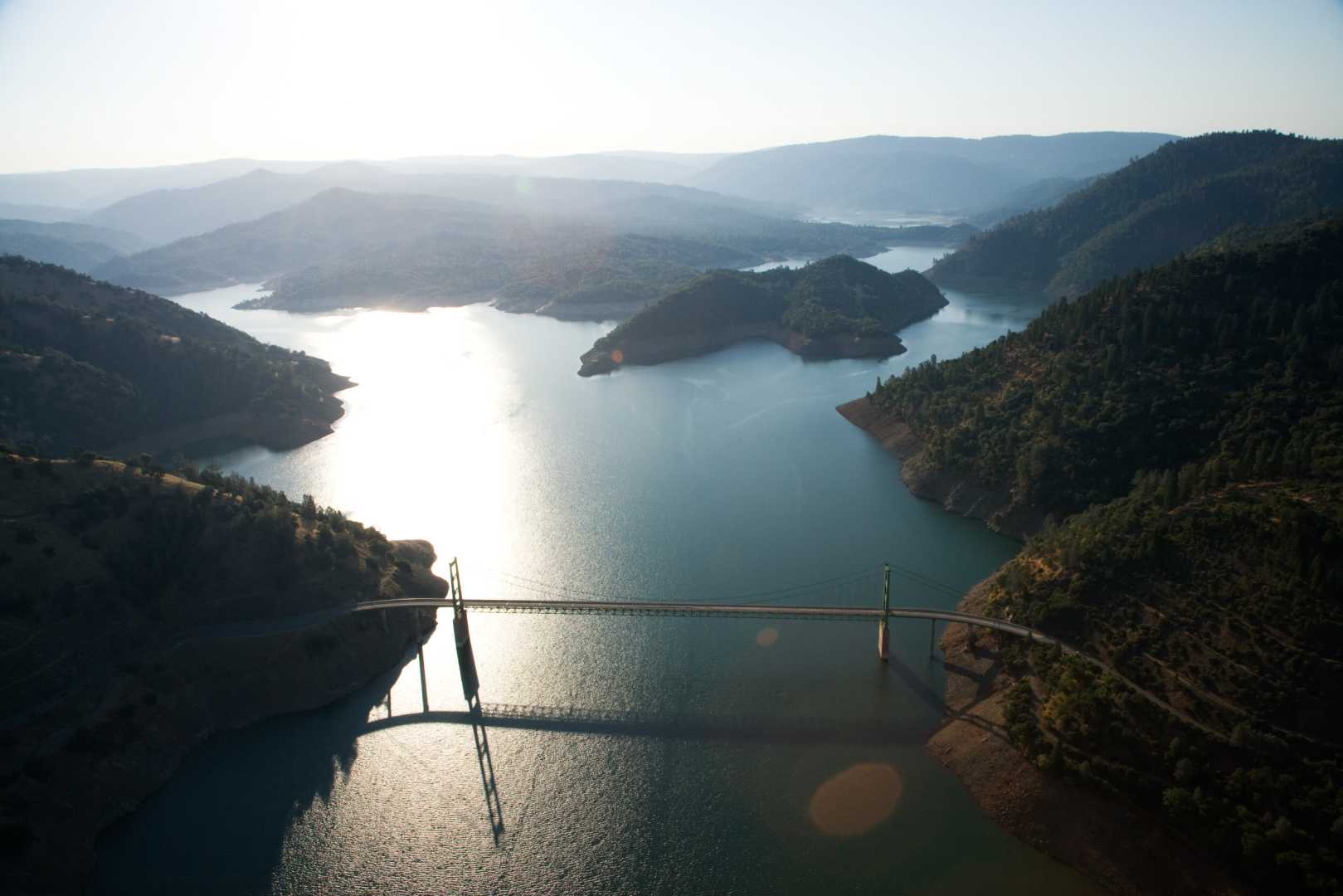 California Reservoir Rainstorm Recovery