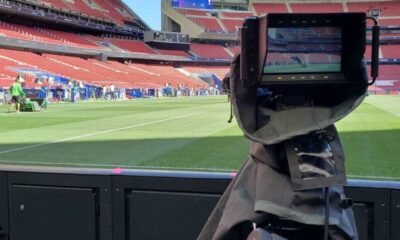 Canal+ Champions League Broadcast Studio Setup