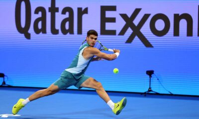 Carlos Alcaraz Tennis Qatar Open Match