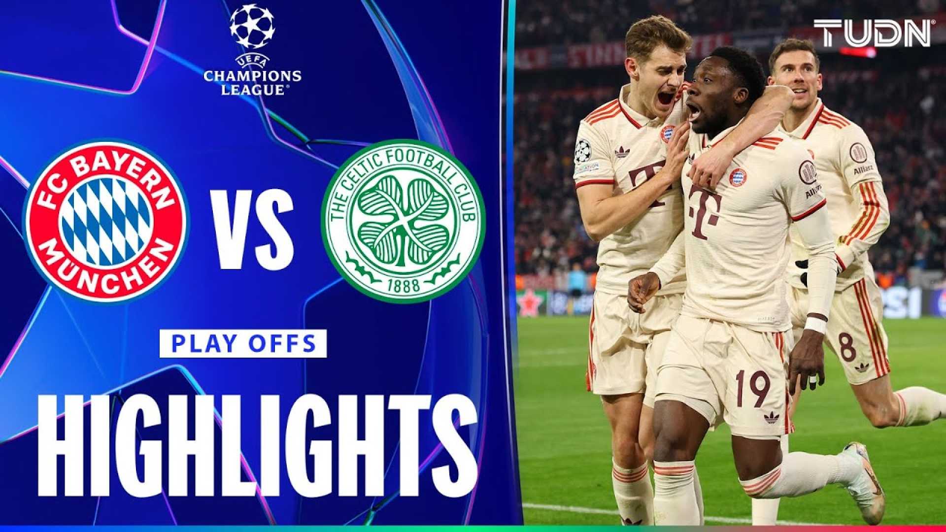 Celtic Fc Vs Bayern Munich Champions League Match