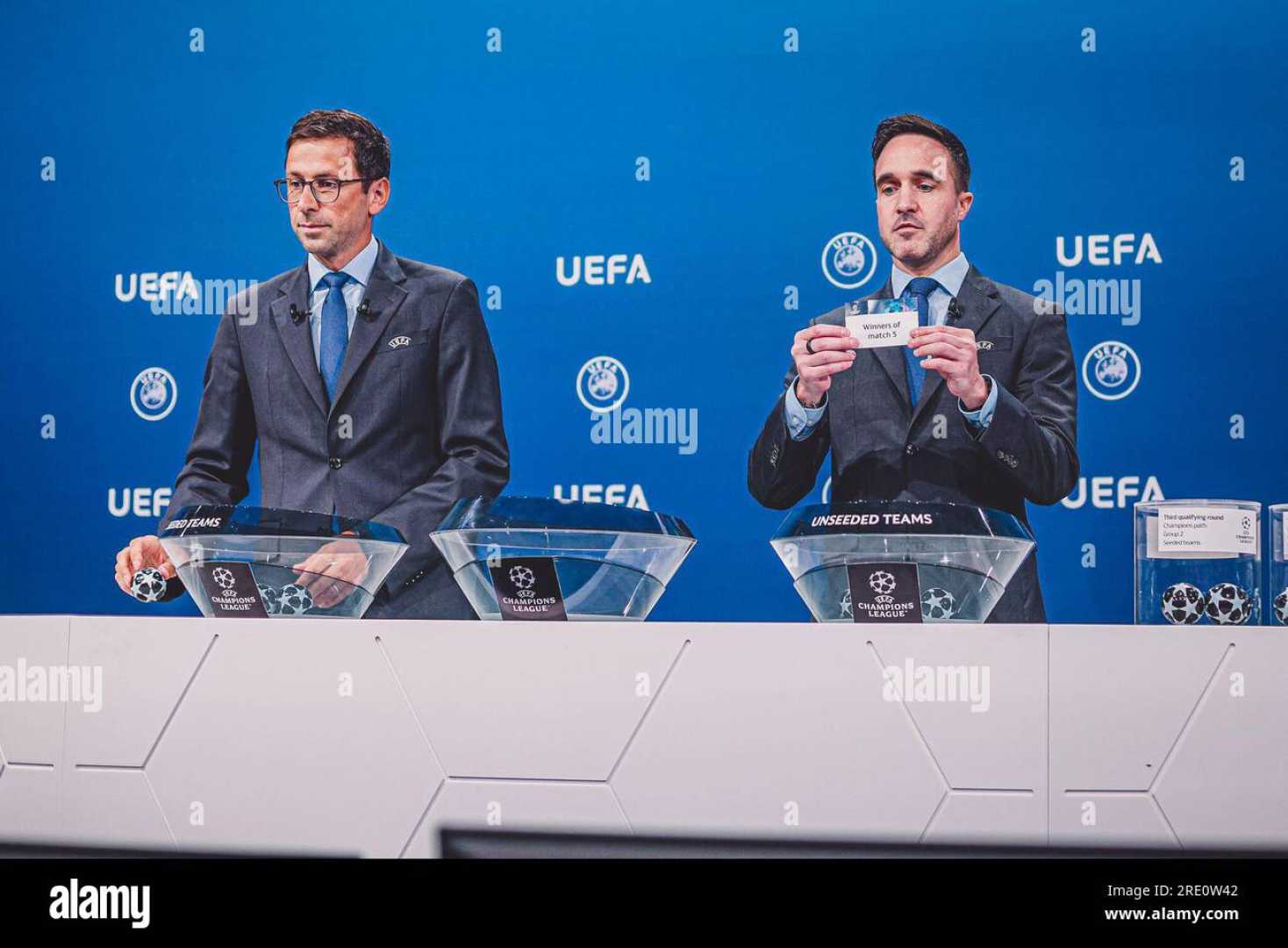 Champions League Draw Event Nyon Switzerland