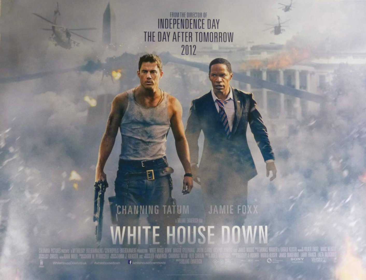 Channing Tatum Jamie Foxx White House Down Movie Poster