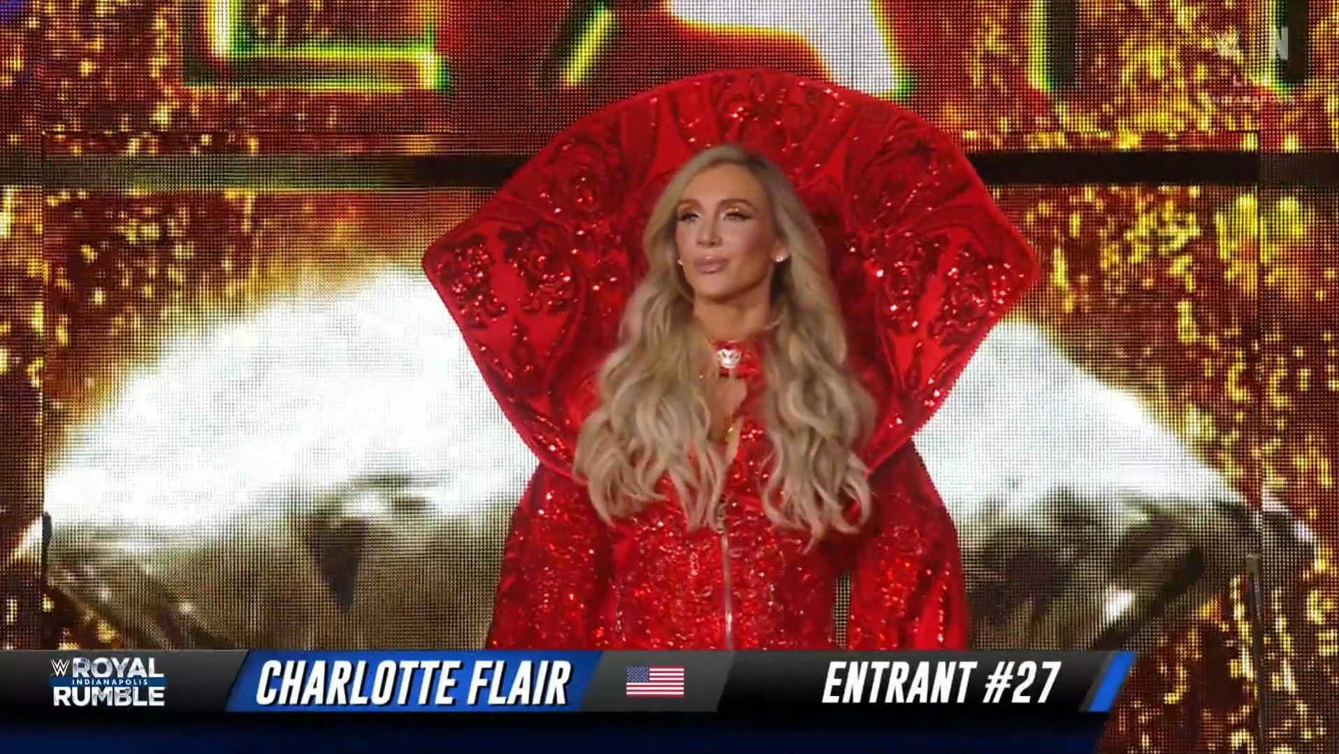 Charlotte Flair Wwe Royal Rumble 2025 Victory