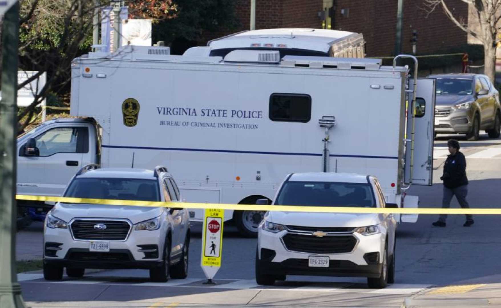 Charlottesville Police Investigation Crime Scene