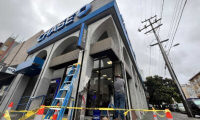 Chase Bank Branch Exterior Closure Sign