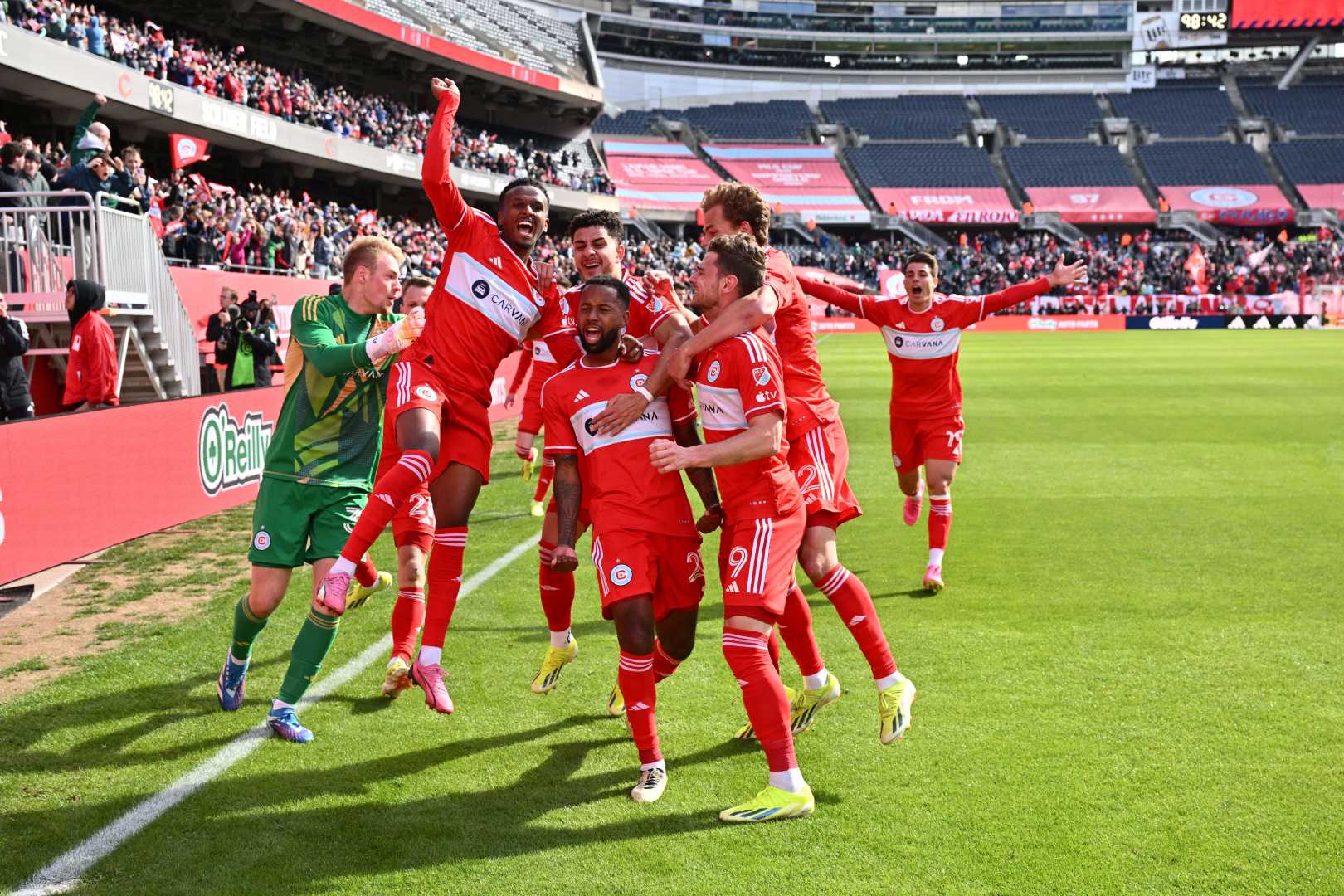 Chicago Fire Fc Goal Celebration