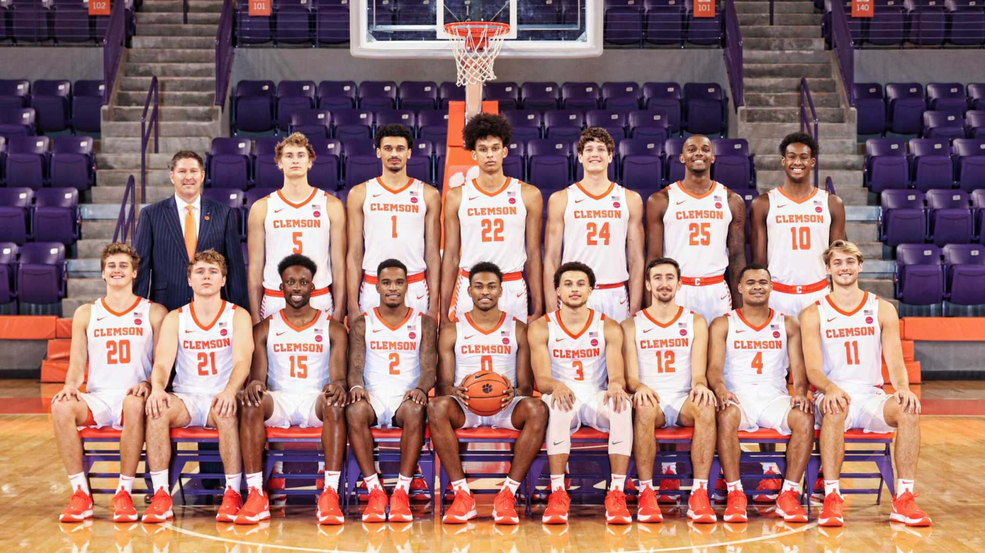 Clemson Men's Basketball Team Photo